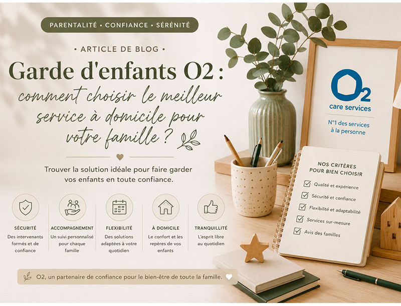 Garde d'enfants O2 : comment choisir le meilleur service à domicile pour votre famille ?