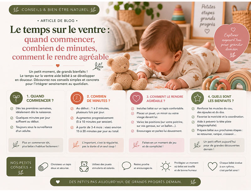 Time on the stomach: when to start, how many minutes, how to make it nice
