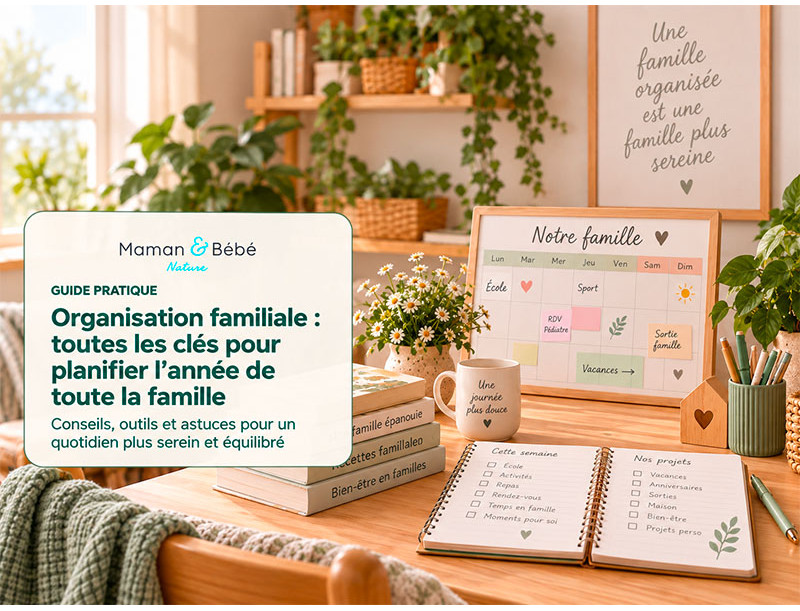Organisation familiale : toutes les clés pour planifier l'année de toute la famille