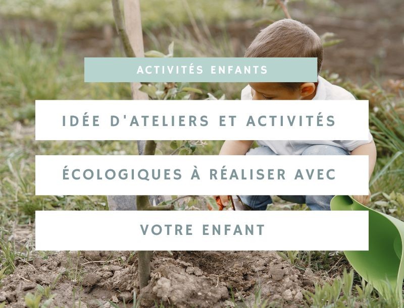 Les ateliers et activités écologiques à réaliser avec votre enfant