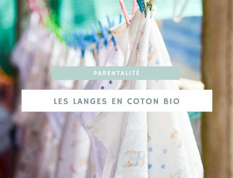 Les langes en coton bio : Leurs différentes utilisations