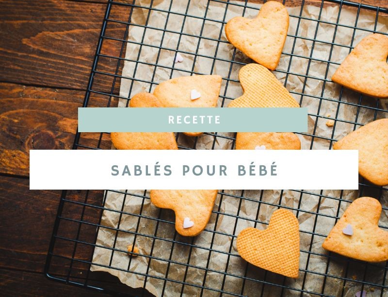 Nos recettes faciles de sablés pour bébé