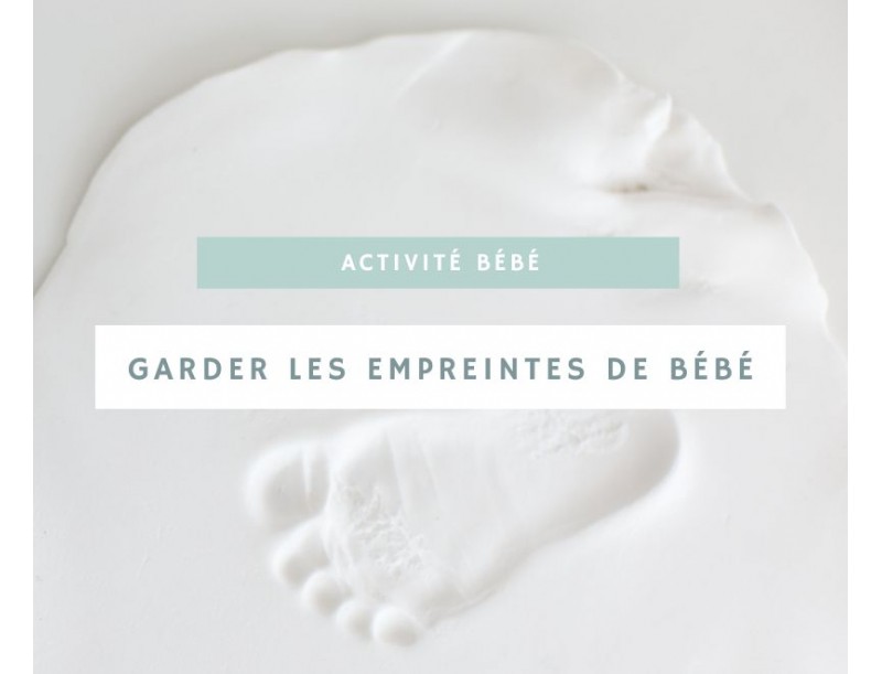 Créer des souvenirs uniques avec le kit empreinte bébé