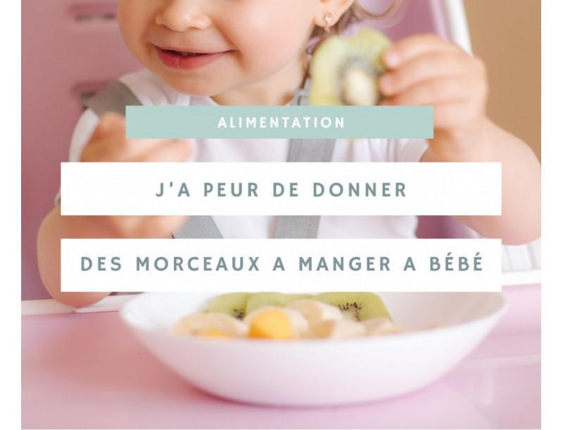 Surmonter la peur de donner des morceaux à bébé