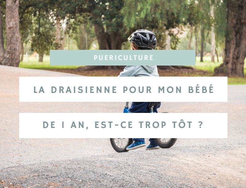 Initiation à la draisienne pour les bébés de 1 an