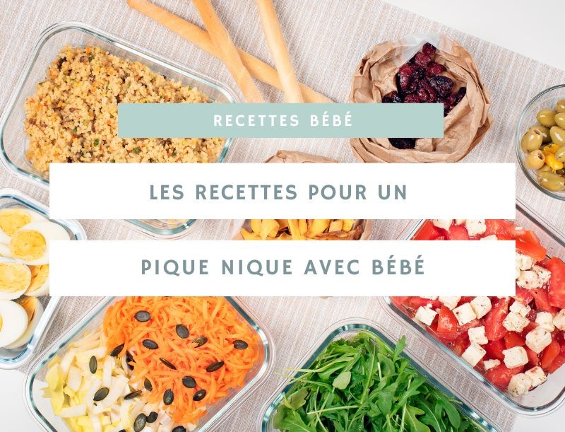 Les recettes pour un pique-nique avec bébé