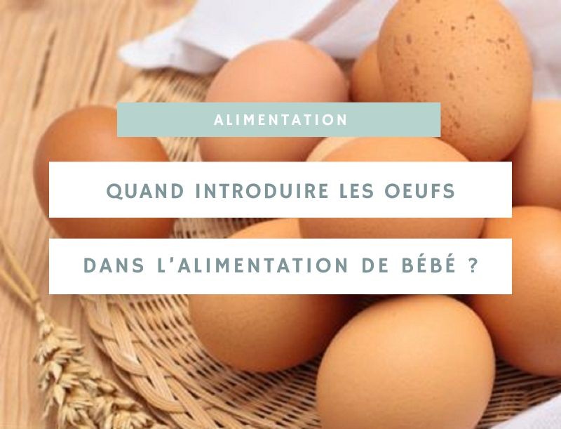Quand introduire les œufs dans la vie de bébé ?
