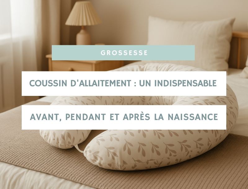 Coussin d'allaitement : un indispensable avant, pendant et après la naissance
