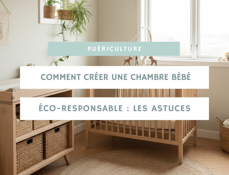 Comment créer une chambre bébé éco-responsable : les astuces
