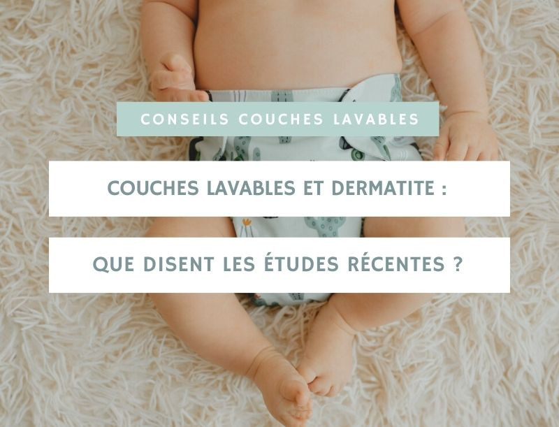 Couches lavables et dermatite : que disent les études récentes ?