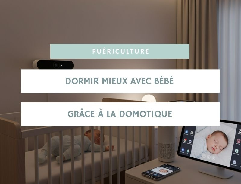 Dormir mieux avec bébé grâce à la domotique : Les solutions intelligentes pour des nuits plus sereines